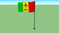 Flag of the Federation of Mali (1959-1961)