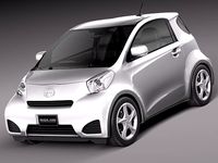 Scion IQ 2012 3D Model