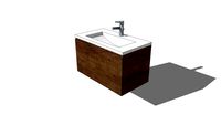 MUEBLE & LAVATORIO NOJA AT MOROCCO (80X45X46)