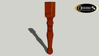 Colonial End Table Leg (21' x 2-3/4')