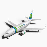 Transavia Boeing 737700w 3D Model