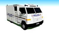 Mercedes Vario blinde police nationale
