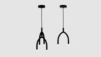 PENDENTE OSSO DA SORTE WISH BONE PENDANT LINGHT