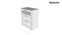dresser IKEA BRIMNES 3