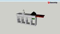 outdoor kitchen