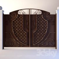 Hammered gates