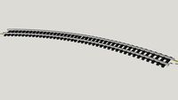 HORNBY OO R605 1st Rad Standard Curve Arc