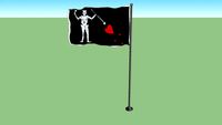 Edward “Blackbeard” Teach flag