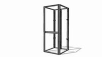 QuiXy storage unit 992*1116*2418 A (39.06'' x 43.94'' x 95.2'')