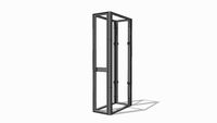 QuiXy storage unit 558*1116*2418 A (21.97'' x 43.94'' x 95.2'')