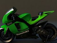 New kawasaki 3D Model