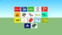 Logos partidos políticos España 2020