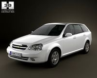 Chevrolet Lacetti Wagon 2011 3D Model