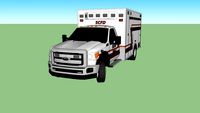 SketchUp County FD Medic 7