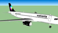 Airbus A320 Volaris Negro