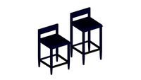 Vanguard Furniture Utica Bar and Counter Stool