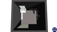 ADA Accessible Restroom Single - LD5010 with WashBar