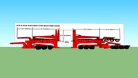 specialized trucking and Transportation trailer 250 ton to 350 ton