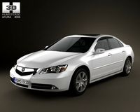 Acura RL 2012 3D Model
