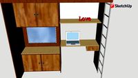 Cama multifuncional/ atv Modelagem/Thiago Thielmann