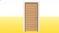 Panel Door D11 900 x 2100 Jamb 5