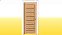 Panel Door D11 800 x 2100 Jamb 4