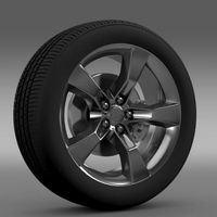 ChevroletCamaro2010wheel 3D Model