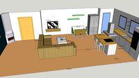 Salón-cocina