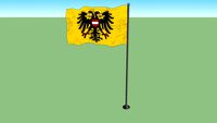 Imperial banner of Frederick III of Habsburg from 1437 to 1493
