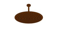JEE-O slimline shower head large & ceiling shower 25 - bronze stainless steel