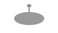 JEE-O slimline shower head large & ceiling shower 25 - brushed stainless steel