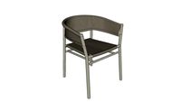 Ethimo Kilt Dining Armchair Teak & Rope