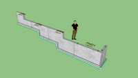 Drain Pipes with Step Foundation