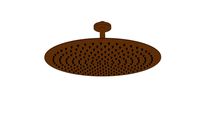 JEE-O slimline shower head large & ceiling shower 15 - bronze stainless steel