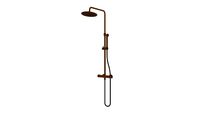 JEE-O slimline shower set - bronze stainless steel