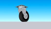 RUEDA GIRATORIA 75 MM SIN FRENO