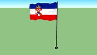 Naval ensign of the Kingdom of Yugoslavia