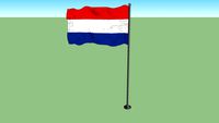 Flag of the State of Slovenes, Croats and Serbs
