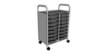 Gratnells Callero double column trolley