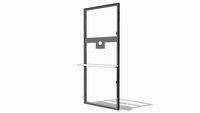 QuiXy monitor unit 992*2418 + shelf A (39.06'' x 95.2'')