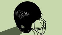 Basel Meanmachine football helmet