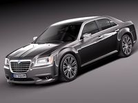 Lancia Thema 2013 3D Model