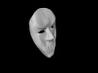 Scary mask 3D Model