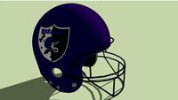 Basel Gladiators football helmet