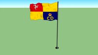 Flag of the Isle of Mann Civil Defence Service