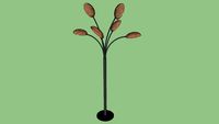 Piantana a chiocciole di tipo 1 - Spiral floor lamp (Type 1)