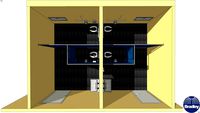 ADA Accessible Restroom - Verge LVQ with WashBar