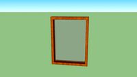simple wood window (jendela kayu simple)
