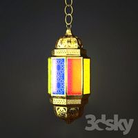 Suspension Moroccan style
