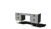 Lacquered Regency Desk
